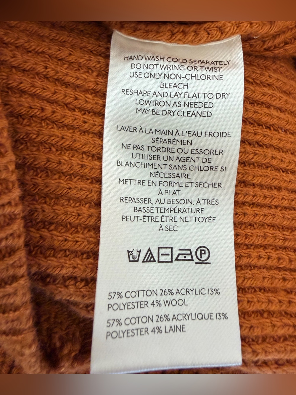 NWT Anthropologie Mock-Neck Sweater Short-Sleeve Mini Dress. Medium - Picture 5 of 9